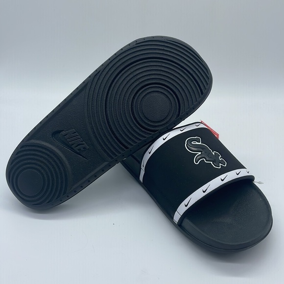 Nike White Sox Slides (DH7000-001) black/white - Picture 3 of 3